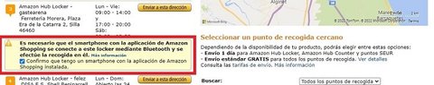 como utilizar taquillas amazon