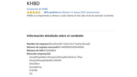 black friday amazon ofertas falsas vendedor chino khbd