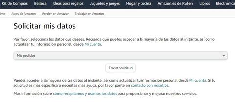 como descargar todo historial pedidos de amazon