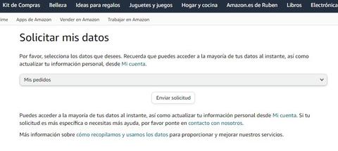 como descargar todo historial pedidos de amazon