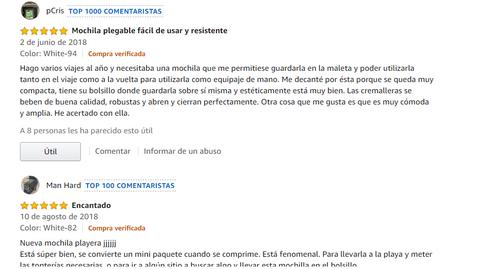 opiniones falsas auriculares mochila