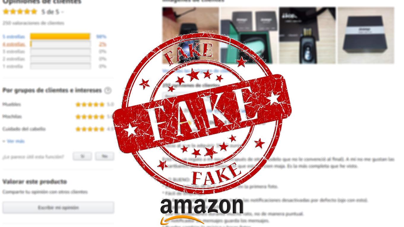 reviews falsas amazon