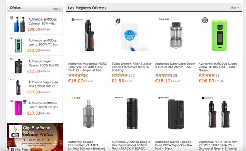 cigabuy productos