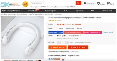 comprar dealextreme