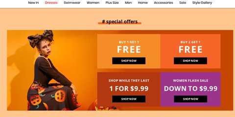 ofertas dresslily