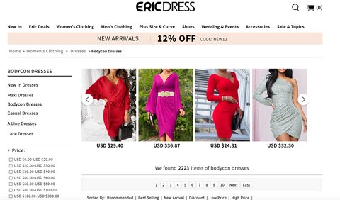 opiniones ericdress