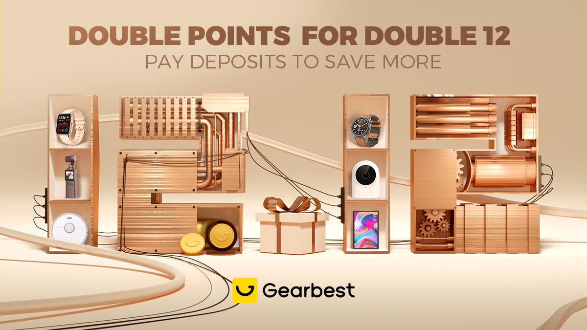 promocion doble puntos gearbest 12 12