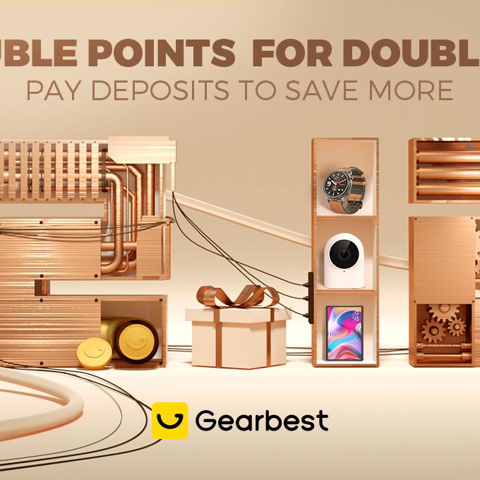 promocion doble puntos gearbest 12 12