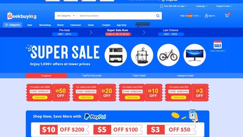 listado de las ofertas y descuentos de geek buying ( actualizado)