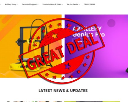 no te pierdas las impresionantes ofertas en las impresoras 3 d de artillery