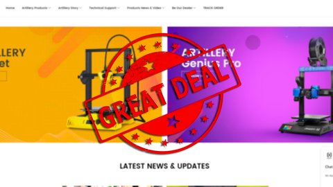 no te pierdas las impresionantes ofertas en las impresoras 3 d de artillery