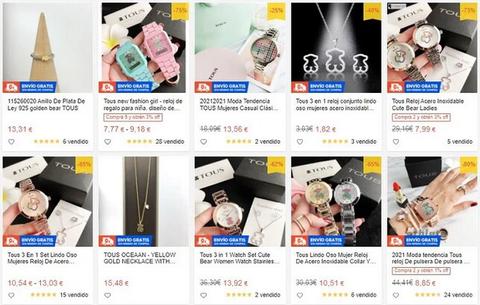 comprar imitaciones tous