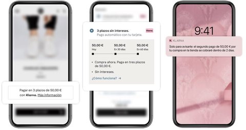 como funciona pago a plazos klarna