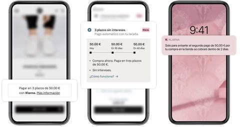 como funciona pago a plazos klarna