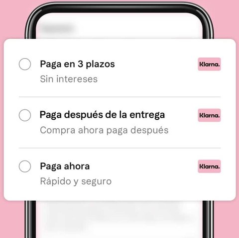 pagar en cuotas sin intereses klarna