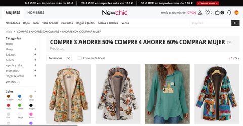 newchic opiniones