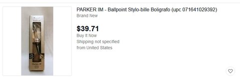 boligrafos parker baratos