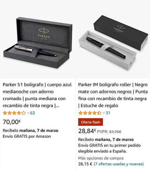 estilograficas parker