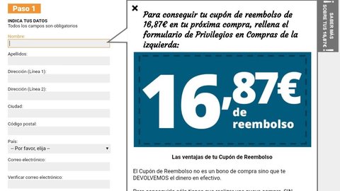 privilegios en compras datos personales
