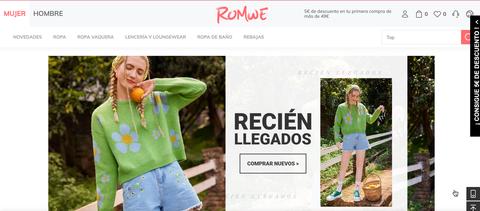 romwe proveedores chinos