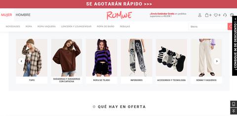 romwe espana
