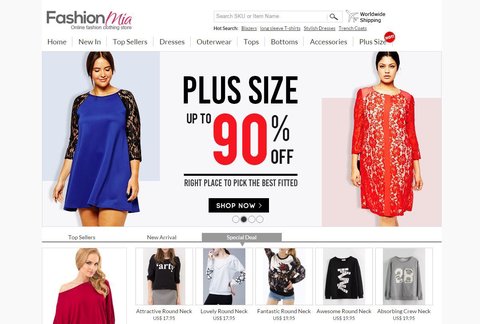 tienda de ropa china fashionmia