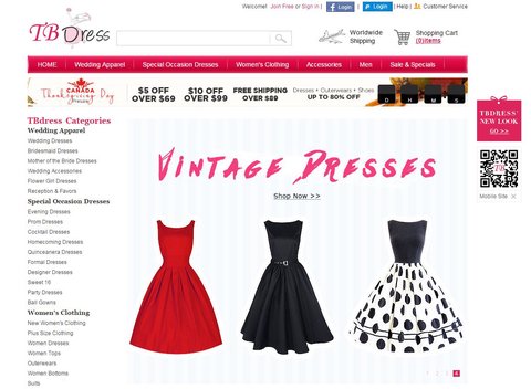 tienda de ropa china tbdress
