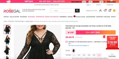 rosegal opiniones