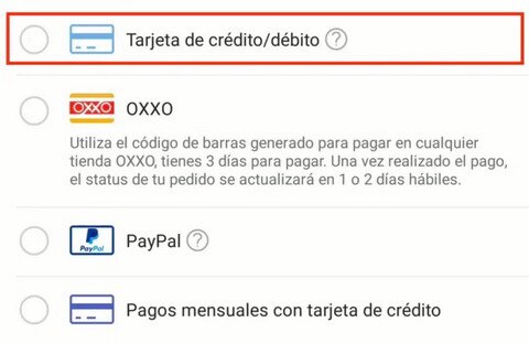 se puede pagar efectivo shein