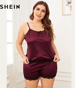 pijama talla grande shein curve aliexpress