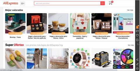 aliexpress tiendas chinas