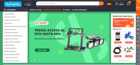 banggood mejores tiendas chinas
