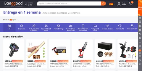 banggood tiendas chinas