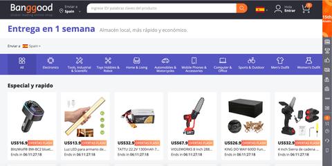 banggood tiendas chinas