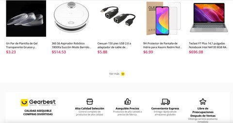 gearbest tiendas chinas