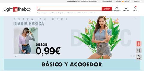lightinthebox tiendas chinas
