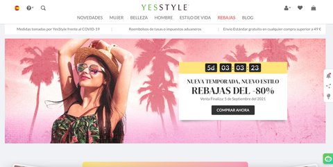 yesstyle mejores tiendas chinas