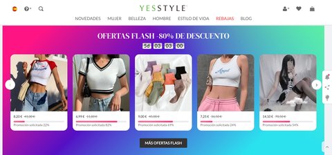 yesstyle tiendas chinas