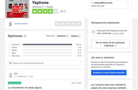 opiniones yaphone