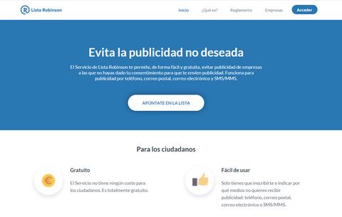apuntar lista robinson featured