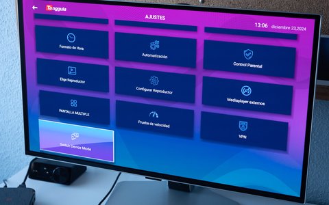 tanggula x1 pro configurar modo tv 2