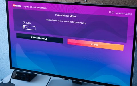 tanggula x1 pro configurar modo tv 3