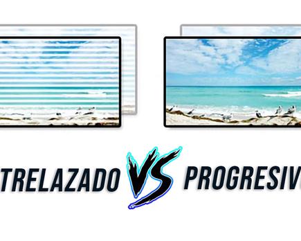 ¿ cuál es la diferencia entre vídeo progresivo y entrelazado?