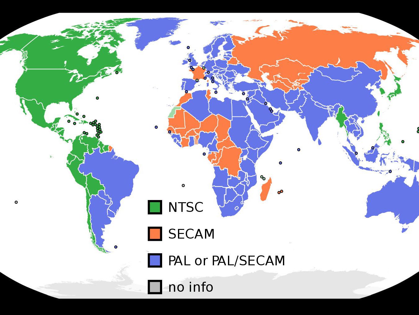 Diferencias Entre Los Formatos Ntsc Y Pal