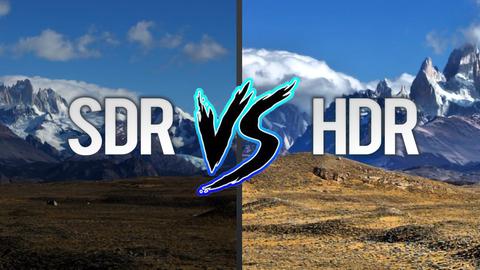 s d r vs h d r