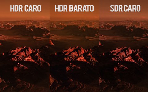 colores hdr caro vs hdr barato vs sdr caro