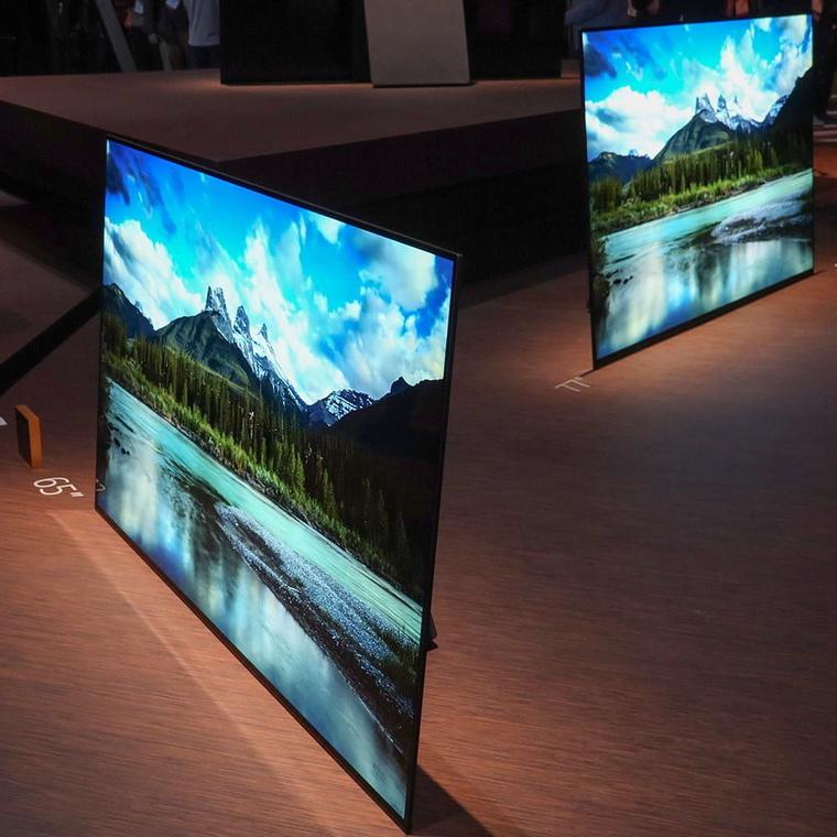 patallas oled sony del ces 2017