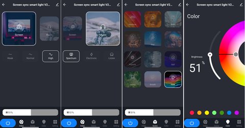 lytmi neo sync ambilight kit 2 pro modos app
