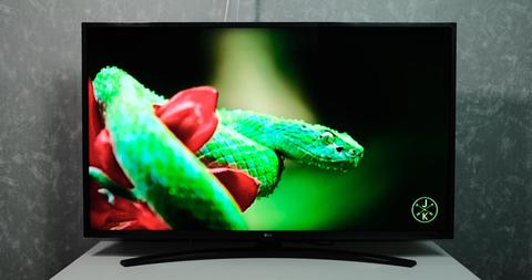 television lg um7400 detalle