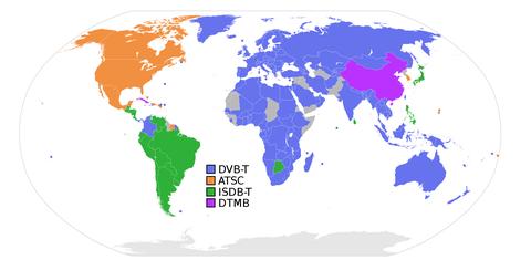 imagen distribucion mundo tdt